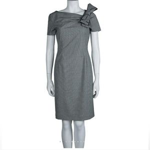 RED Valentino Gray Monochrome Dress